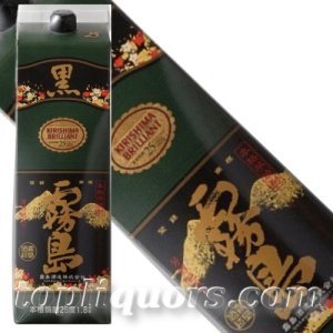 画像1: 本格芋焼酎　黒霧島25度1800mlパック