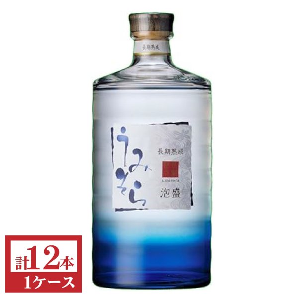 画像1: 泡盛　うみそら25度720ml瓶1ケース（12本） (1)