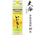 画像1: 本格麦焼酎　いいちこ20度1800mlパック「三和酒類」 (1)