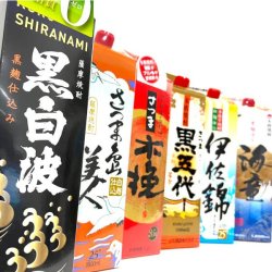 画像1: 九州本格芋焼酎1800mlパック飲み比べ６本Ｃセット