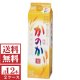 画像: [送料無料]甲乙混和麦焼酎　かのか25度1800mlパック2ケース（12本）アサヒビール 包装不可 他商品と同梱不可