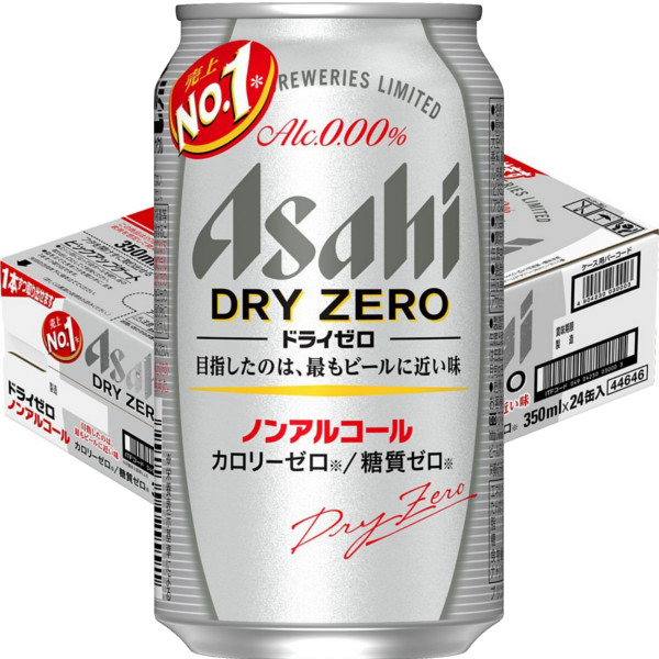 玄関までらくらく宅配] アサヒ ドライゼロ（ノンアルコール）350ml缶1